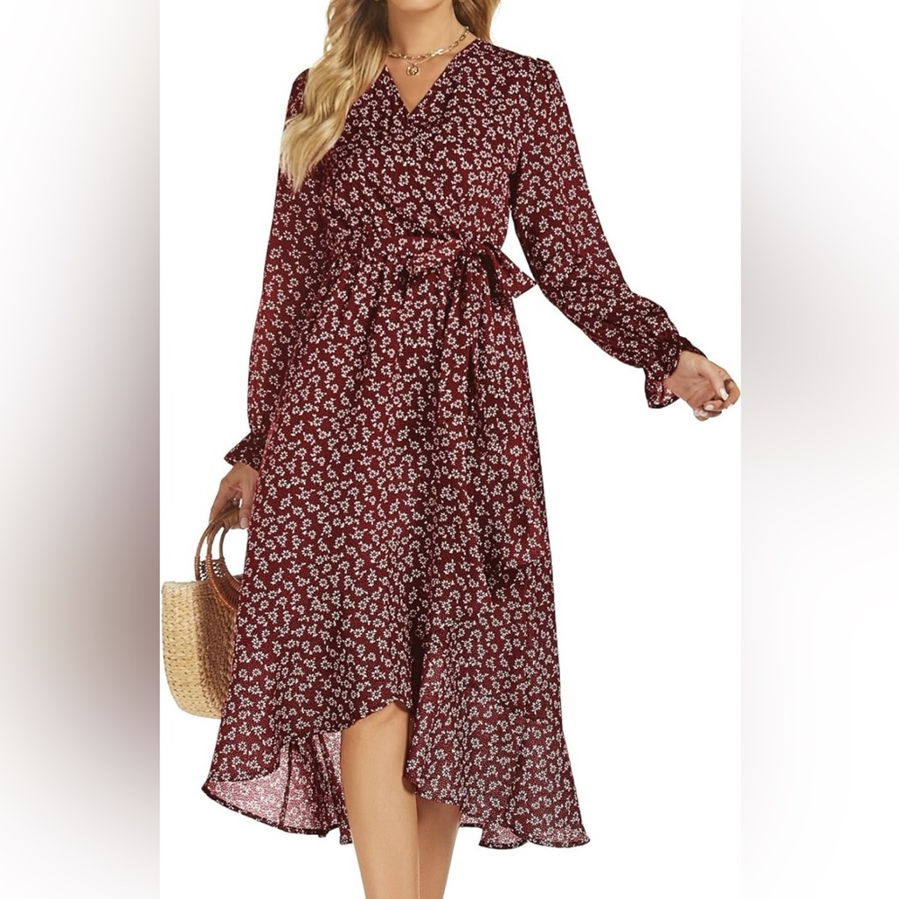 Women’s Boho Wrap Dress